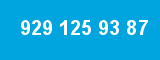 929 125 93 87 929 125 93 87